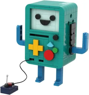 Adventures with BMO Building Sets; Buildable Toy Playset for Creative Kids; BMO Figure Robot STEM Toy for Children Birthday Gifts Party, for Kids Ages 6-14 (254 Pieces)