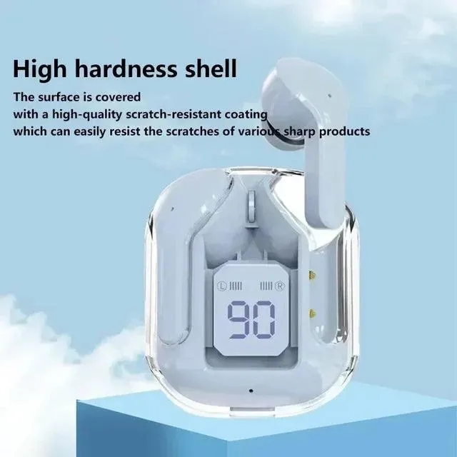 Air 31 Airpods With Crystal Transparent Case