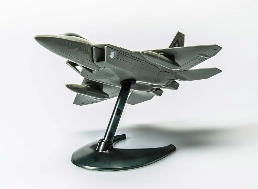 Airfix Quickbuild Lockheed Martin Raptor Airplane, Multi