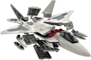 Airfix Quickbuild Lockheed Martin Raptor Airplane, Multi