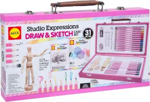 ALEX Art Studio Expressions Drawing & Sketch Case Set