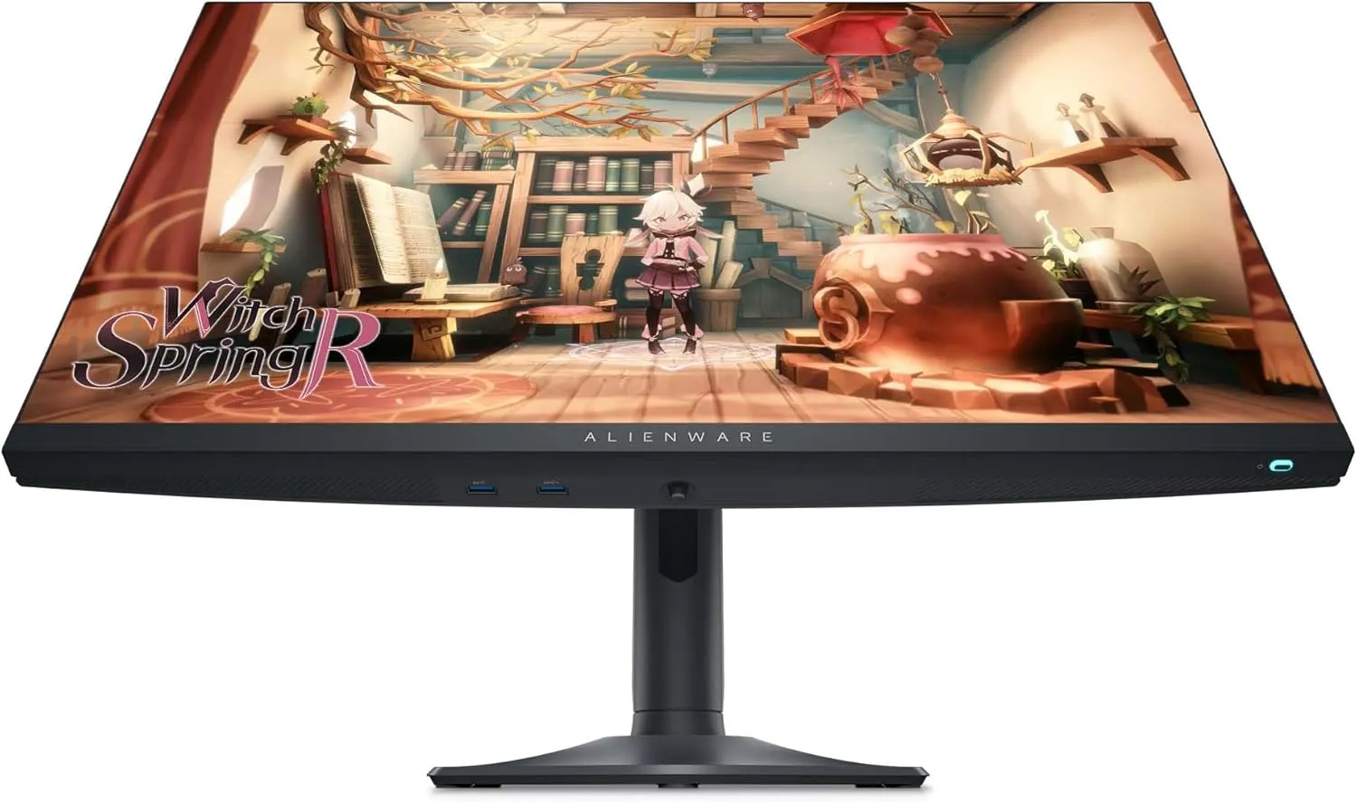 Alienware AW2724DM Gaming Monitor - 27" QHD 180Hz w Overclock, AMD FreeSync Premium Pro, NVIDIA G-SYNC, VESA Display - Black,Black/Silver