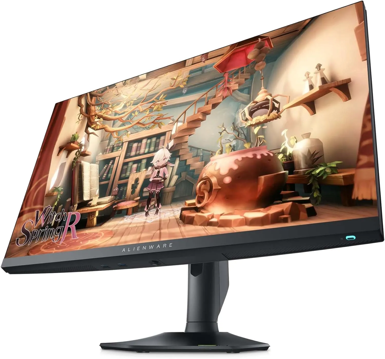 Alienware AW2724DM Gaming Monitor - 27" QHD 180Hz w Overclock, AMD FreeSync Premium Pro, NVIDIA G-SYNC, VESA Display - Black,Black/Silver