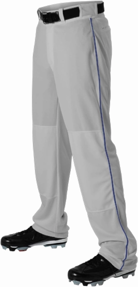 Alleson Athletic Men's Baseball Pant with Braid – Durable, Comfortable Fit, Moisture-Wicking, and Classic Design