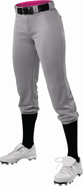 Alleson Athletic Women's Fastpitch/Softball Belted Speed Pant – Moisture-Wicking, Durable Fabric, and Pro-Style Fit