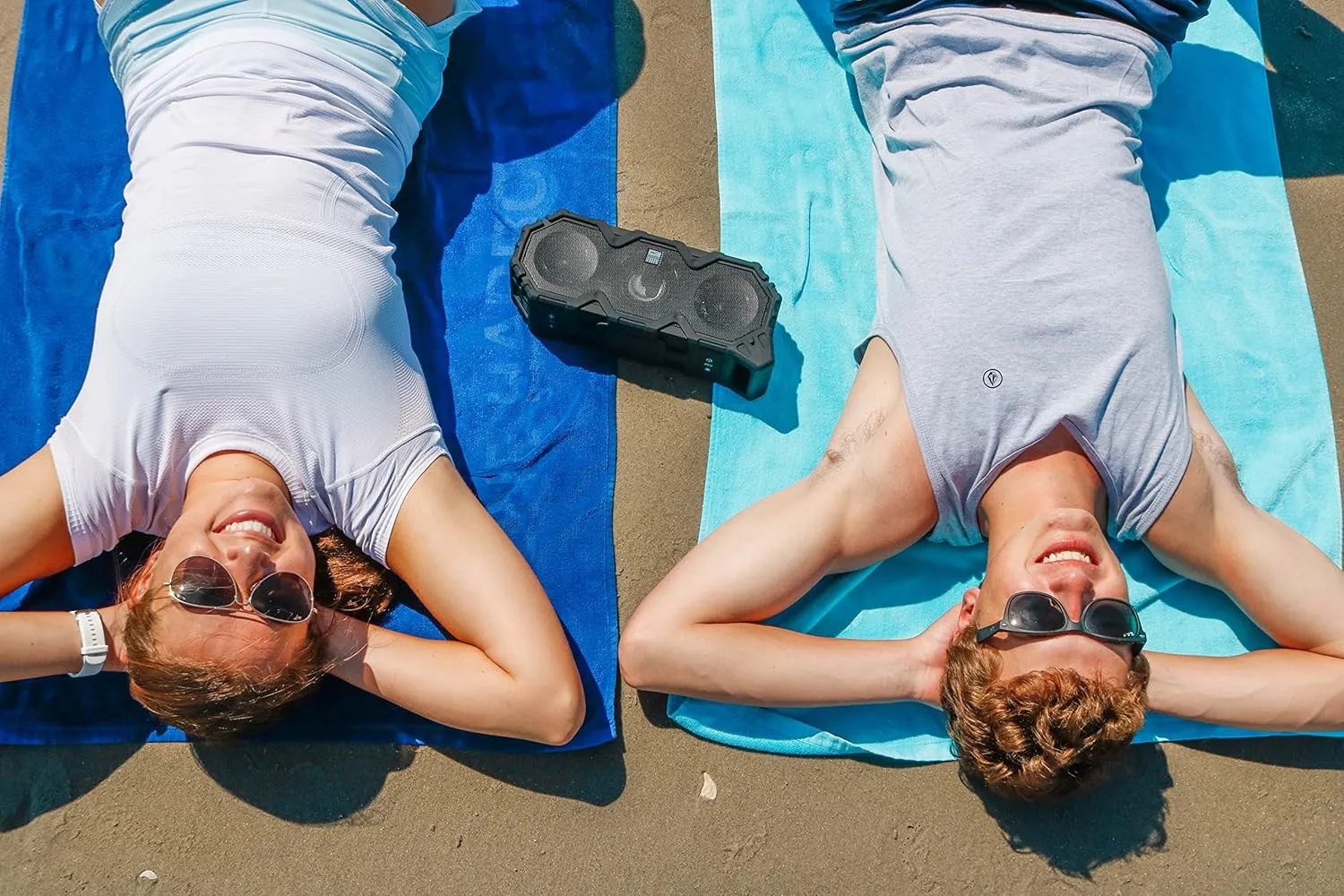Altec Lansing Super LifeJacket Jolt - Waterproof Bluetooth Speaker, Durable & Portable with Qi Wireless Charging and Customizable Lights, Wireless Speaker for Travel & Outdoor Use