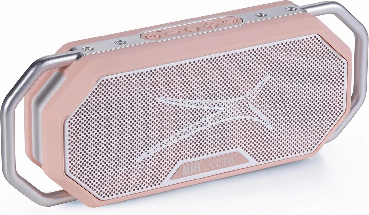 Altec Lansing HydraWAVE Portable Bluetooth Speaker, 12h Playtime, USB-C Quick Charge, True Wireless Pairing, IP67 Waterproof Bluetooth Speaker, Voice Assistant Compatible