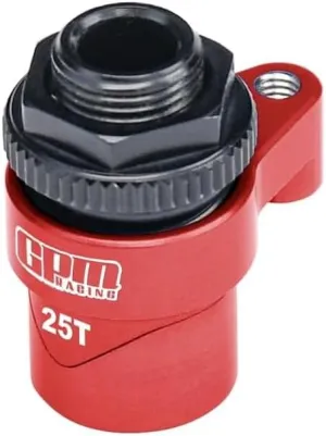 Aluminum 7075 Alloy 25T Servo Saver Set Horn With Built-In Spring For Traxxas 1:16 Mini Maxx 4WD 107154-1 / Mini XRT VXL-3S 108076-1 Monster Truck Upgrades - Red