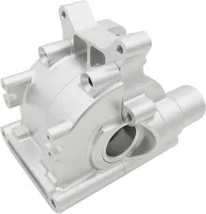 Aluminum Rear Transmission Case Losi 5ive-T/B and Mini(Silver)