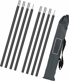 Aluminum Alloys Rod Suit Outdoor Camping Gear Heavy Type Tent Accessories for Various Sized Tents