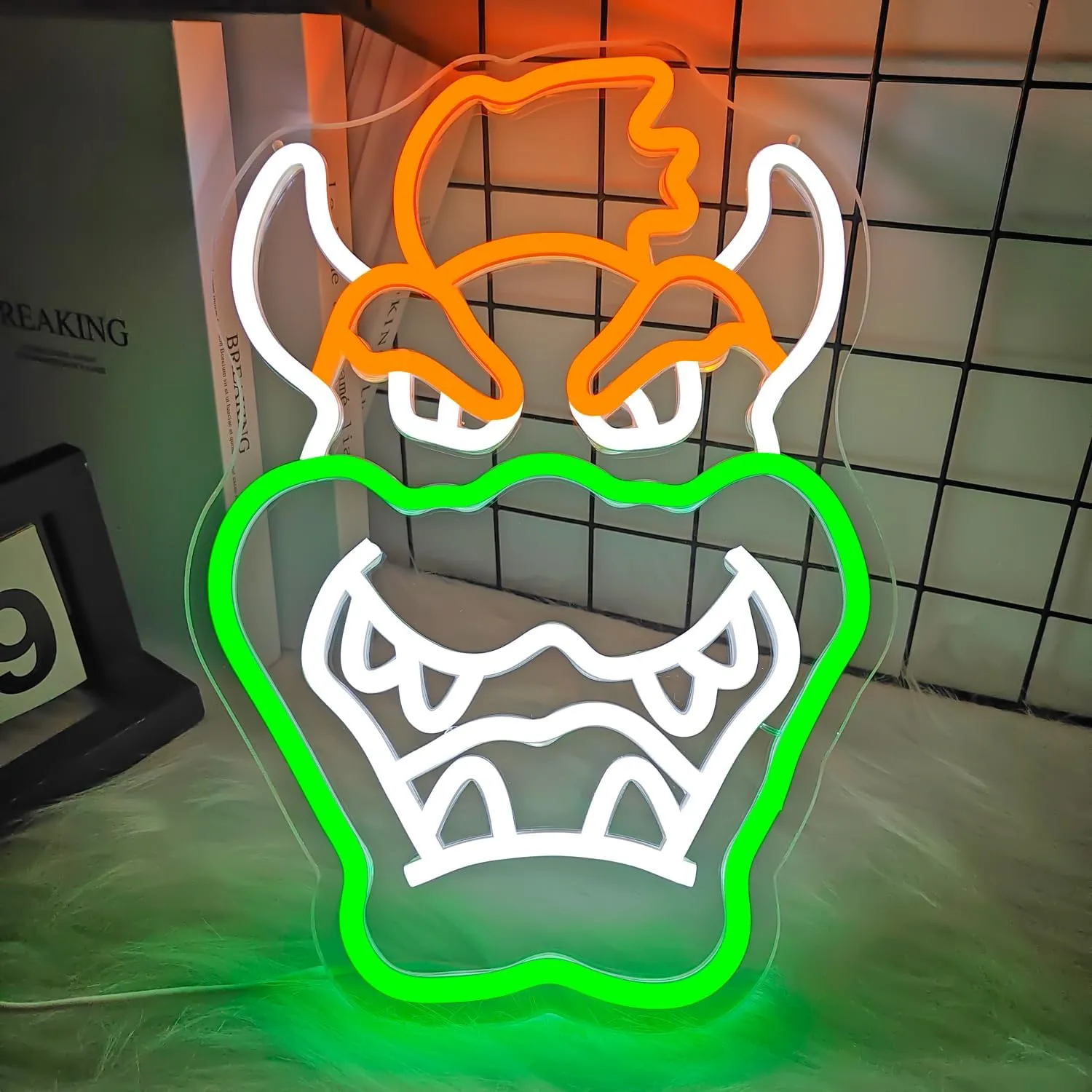 Anime Neon Signs for Wall Decor Dimmable Gaming Neon Light Gamer Neon Signs for Bedroom Game Room Man Cave