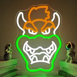 Anime Neon Signs for Wall Decor Dimmable Gaming Neon Light Gamer Neon Signs for Bedroom Game Room Man Cave
