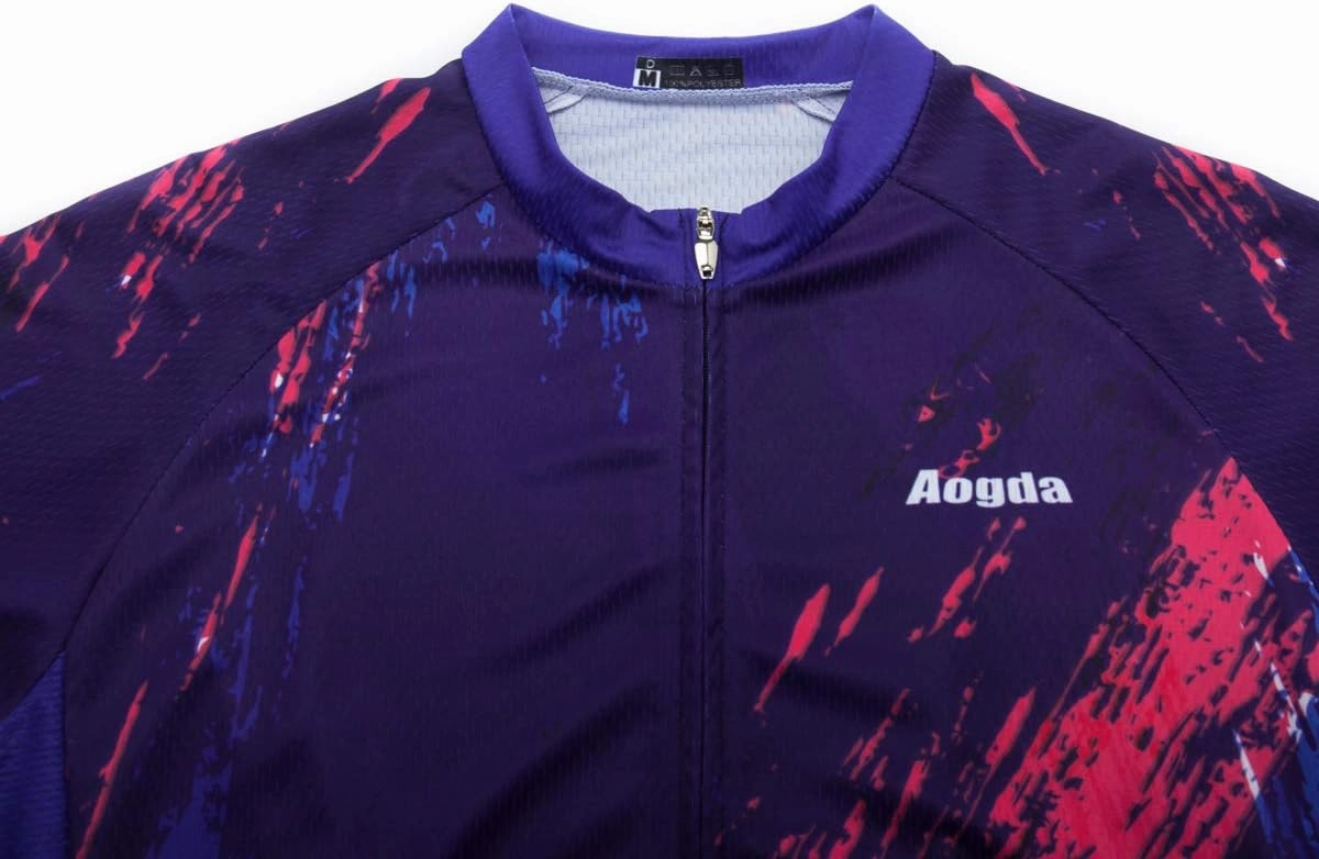 Aogda Cycling Vest for Men Bike Jerseys Team Biking Sleeveless Tops Clothing