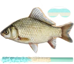Aoriher Gone Fishing Piñata Fishing Birthday Piñata Little Fisherman Piñata Summer Fishing Piñata with Bat and Stick for Summer Fishing Birthday Retirement Barbecue Party Game Supplies Decoration