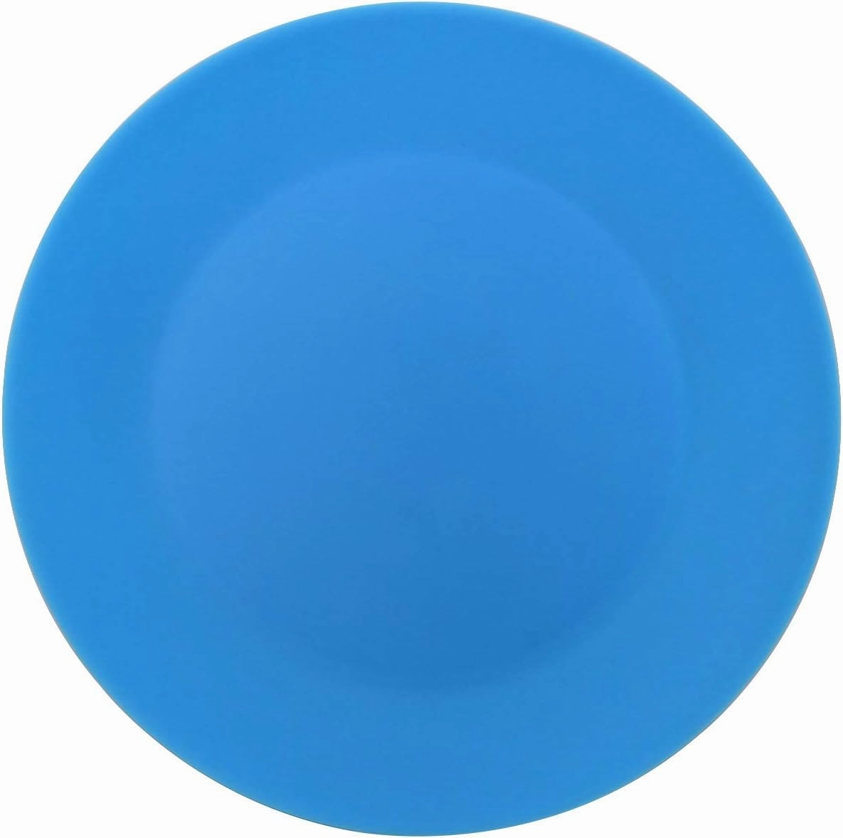 AOYITE Plastic Dinner Plates Reusable BPA Free Dishwasher Safe Microwaveable Plate for Any Occasion, BBQ, Travel, and Events (Multicolor set of 12)