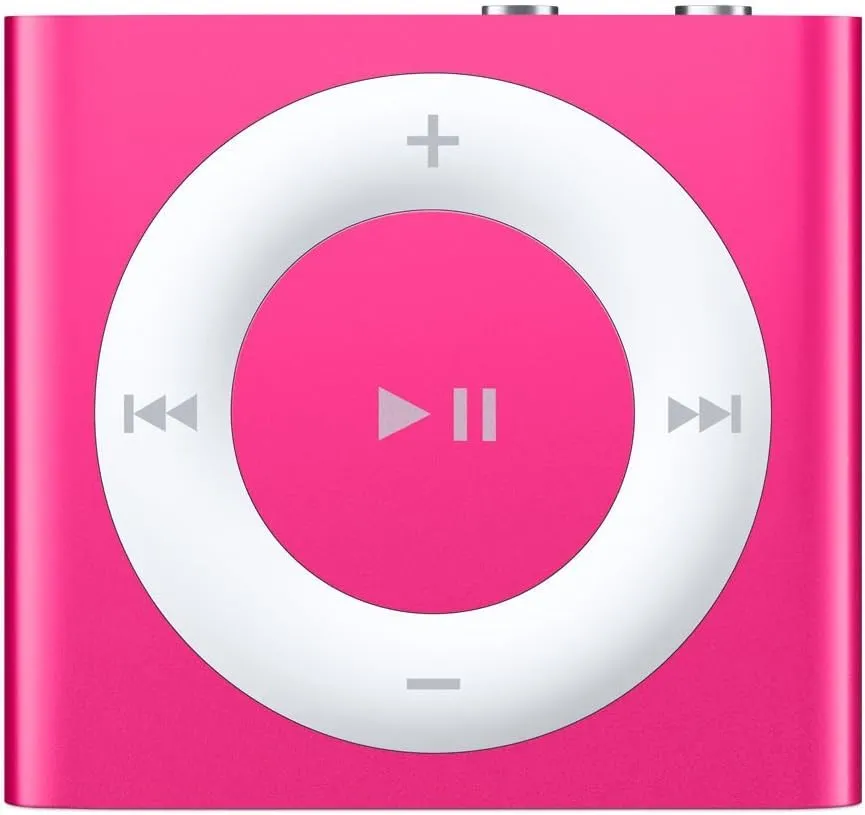 Apple iPod Shuffle 4th Generation, 2GB, Pink (MODEL) (Refurbished)