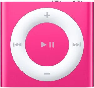 Apple iPod Shuffle 4th Generation, 2GB, Pink (MODEL) (Refurbished)