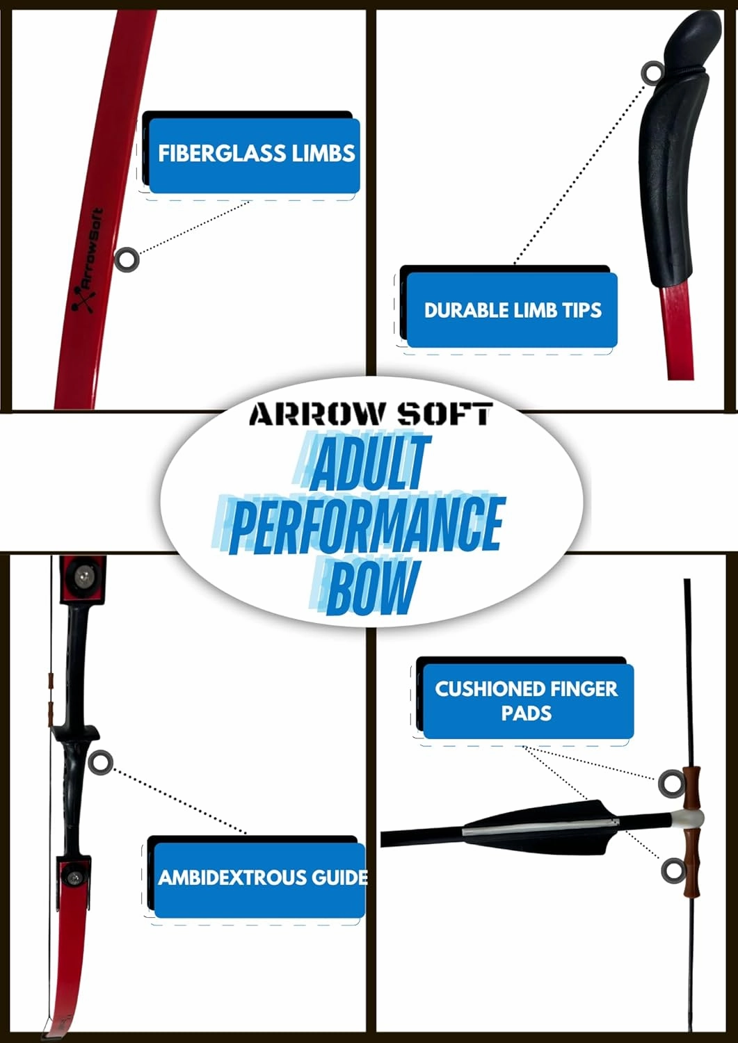 Archery Ultimate Game Set (Single Target Adult Bow Set)