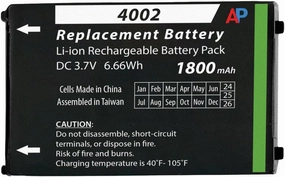 Artisan Power Replacement Battery for Advanced Wireless AWR Advantage Two Way Radios | AWR-4000 & AWR-4002 | Replaces AWB-4002 Extended Capacity Battery | 1800 mAh