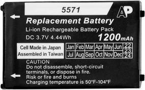 Artisan Power Replacement Battery for Advanced Wireless AWR Advantage Two Way Radios | AWR-4000 and AWR-4002 | 1200 mAh | Made in Japan Cells | Replaces AWB-4000 - Standard Capacity