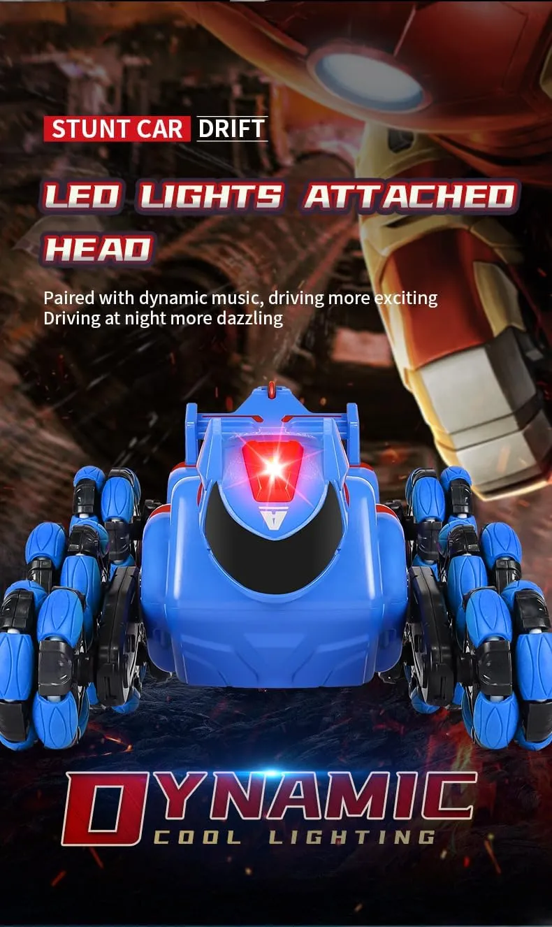 ATHLERIA 8WD Gesture Sensing Rc Stunt Car Toys for Boy Age 8-13,Hand Remote Control Cars,Coolest Christmas Birthday Present Ideas for Boys Girls Kids Teens Age 8 9 10 11 12 13  Year,Racing Drift Car