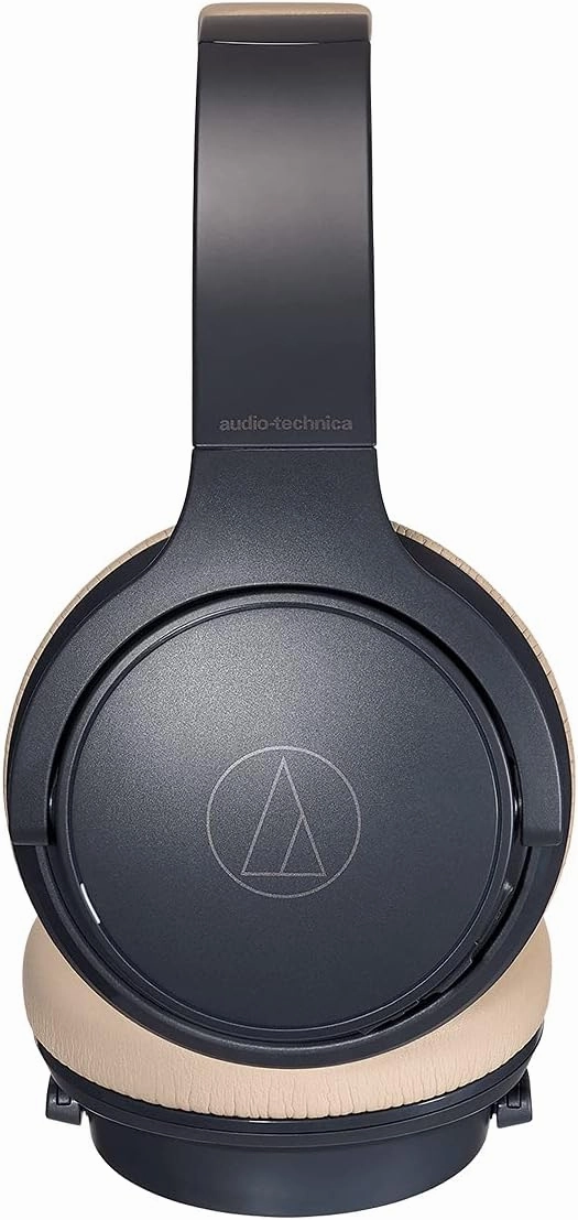 Audio Technica ATH-S220BTNBG Navy/Beige Total Wireless On-Ear Headphones (2021)