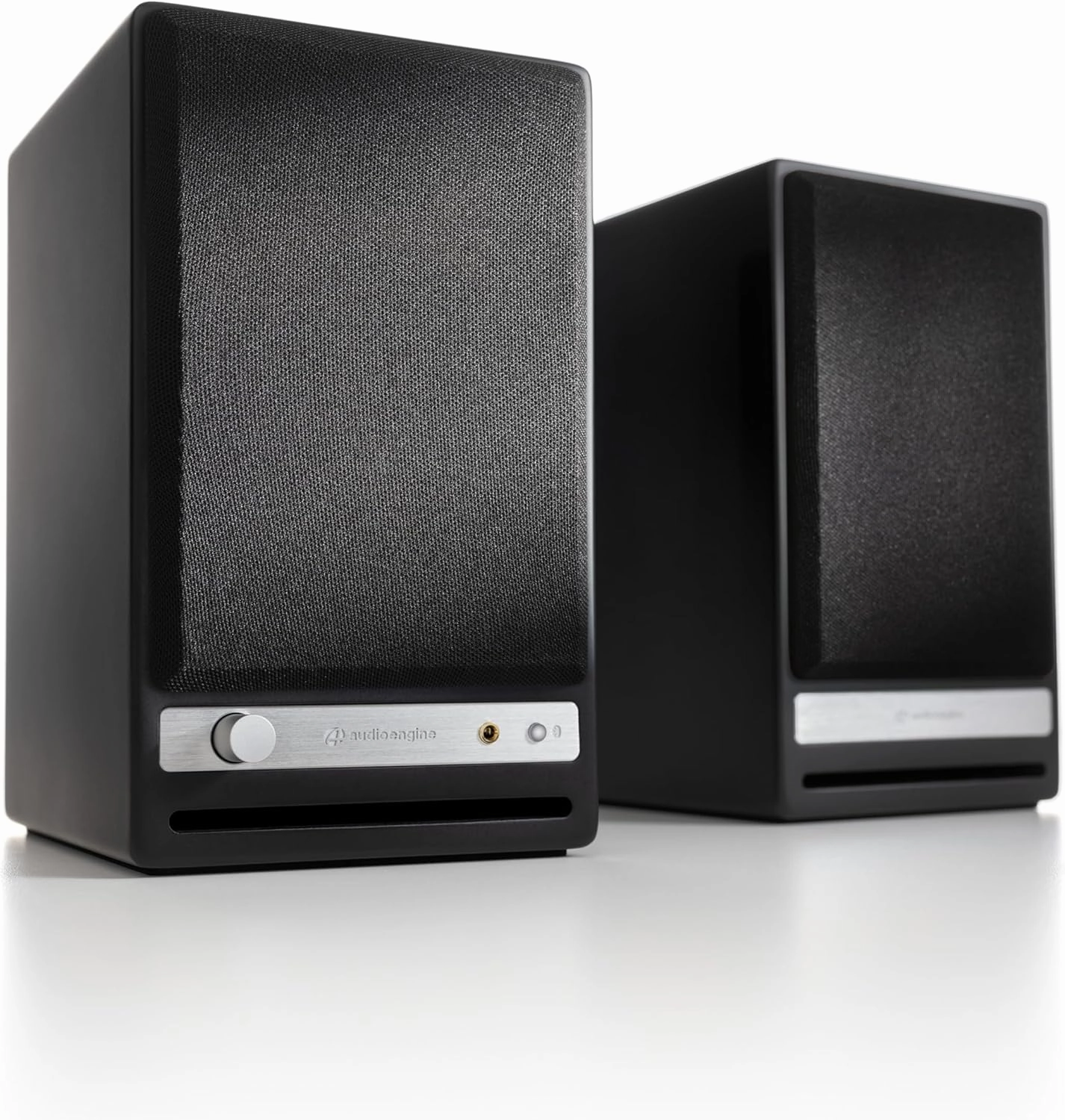 Audioengine HD4 Wireless Bluetooth Bookshelf Speakers - Home Theater, Desktops, Surround Sound, Music, Movies and Gaming - Bluetooth aptX Adaptive 5.3