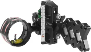 Axcel Accuhunter Sight 1 Pin Red .019 Archery Equipment, Black