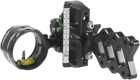 Axcel Accuhunter Sight 1 Pin .010 Archery Equipment, Black