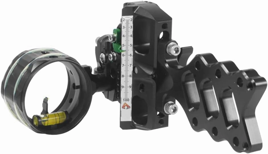 Axcel Accuhunter Sight 1 Pin .010 Archery Equipment, Black