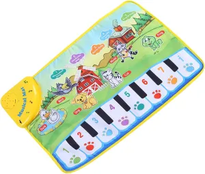 Baby Music Carpet Mat,Baby Music Mat Children Crawling Piano Carpet Educational Musical Toy Kids