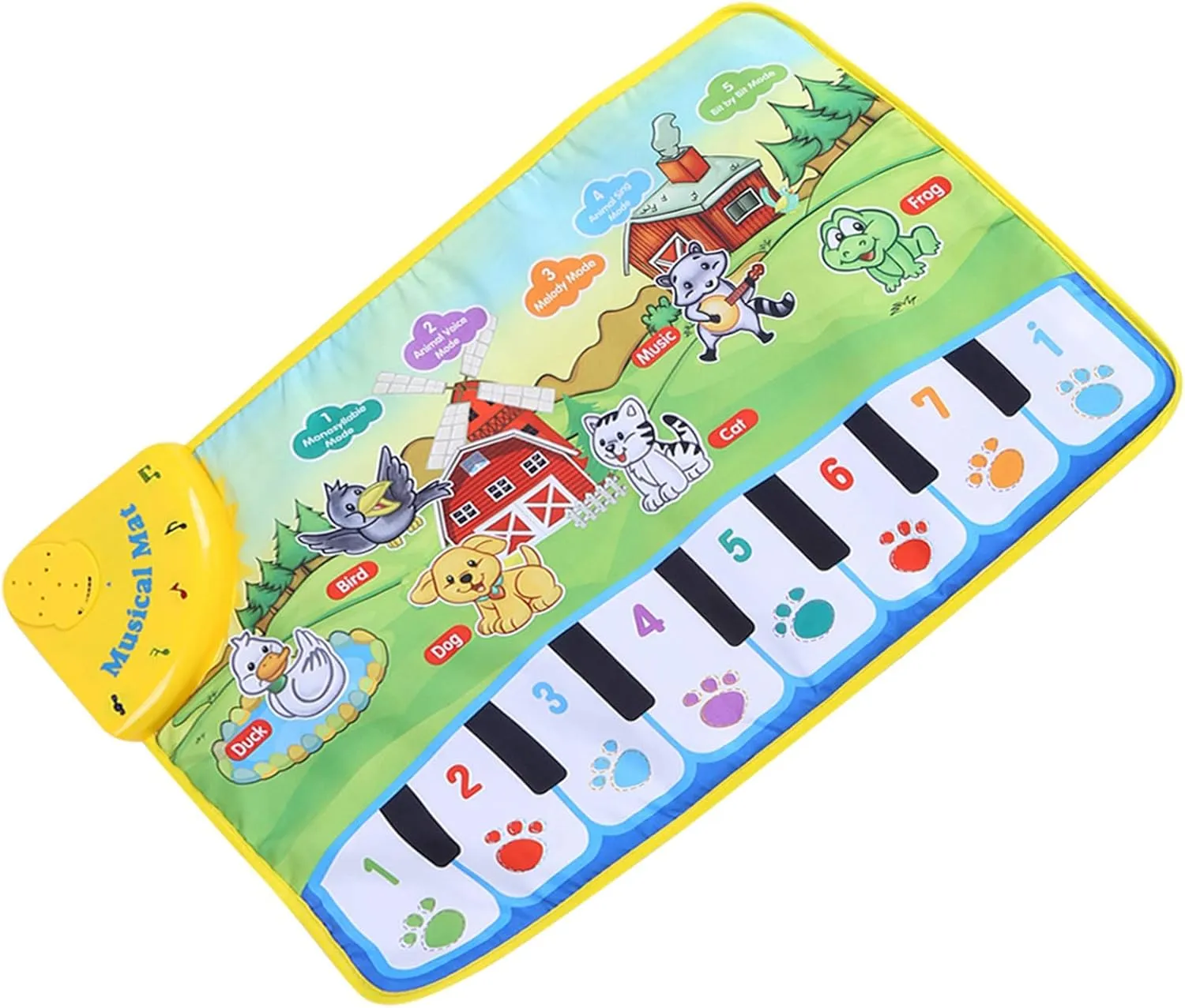 Baby Music Carpet Mat,Baby Music Mat Children Crawling Piano Carpet Educational Musical Toy Kids