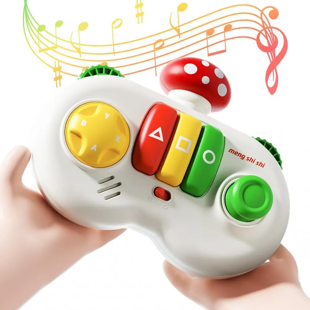 Baby Piano Toys Musical Toys - Interactive Mushroom Baby Piano Toys for 6 9 12 18 Months Musical Instruments for Toddlers 1-3 Cause and Effect Toys for Boys Girls Infant Sensory Montessori Gift