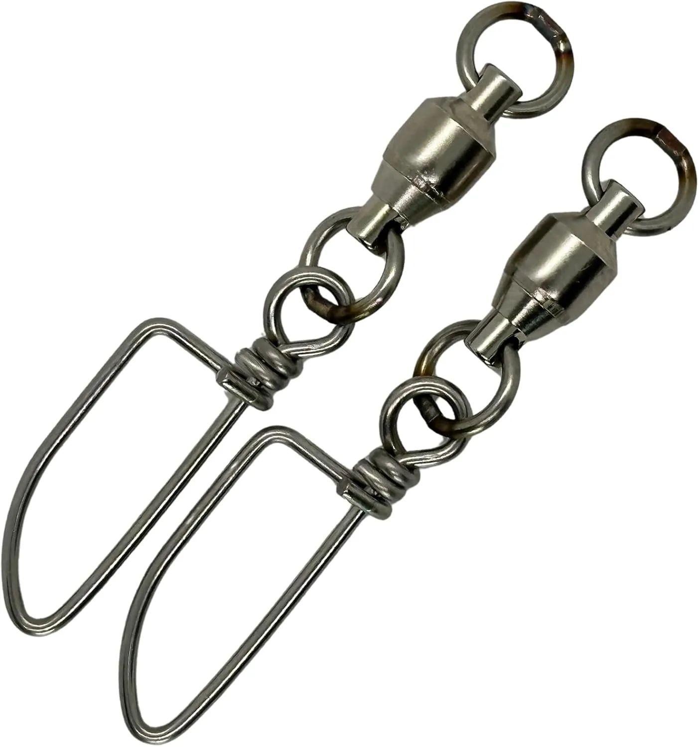 Ball Bearing Fishing Swivel Stainless Corst Lock Snap ST-Series 11Size Made in Japan High Strength Fishing Tackle Saltwater Swivel Freshwater Swivel Solid Ring Big Game Fishing Accessories