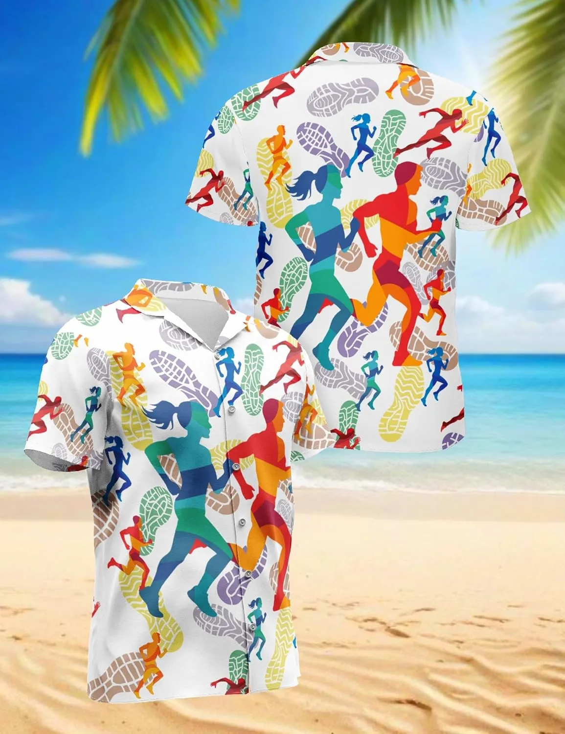 Bass Fishing Hawaiian Shirt for Men, Fishing Lover Gifts, Summer Button Down Shirts, Aloha Beach Short Sleeve, S-5XL