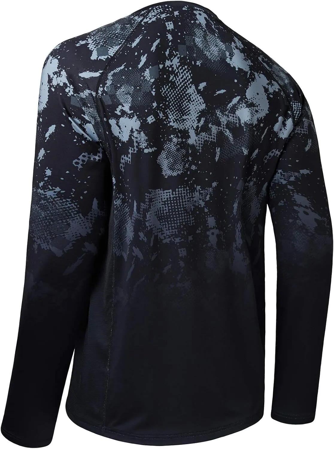 BASSDASH FS14M Men's Camo Gradient Performance Long Sleeve Fishing Shirt UPF50 