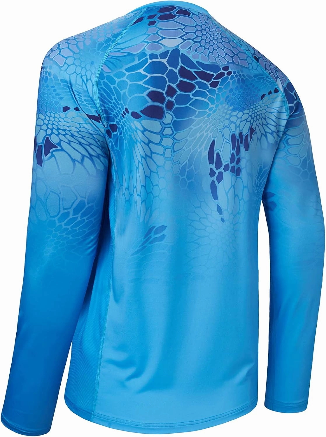 BASSDASH FS14M Men's Camo Gradient Performance Long Sleeve Fishing Shirt UPF50 