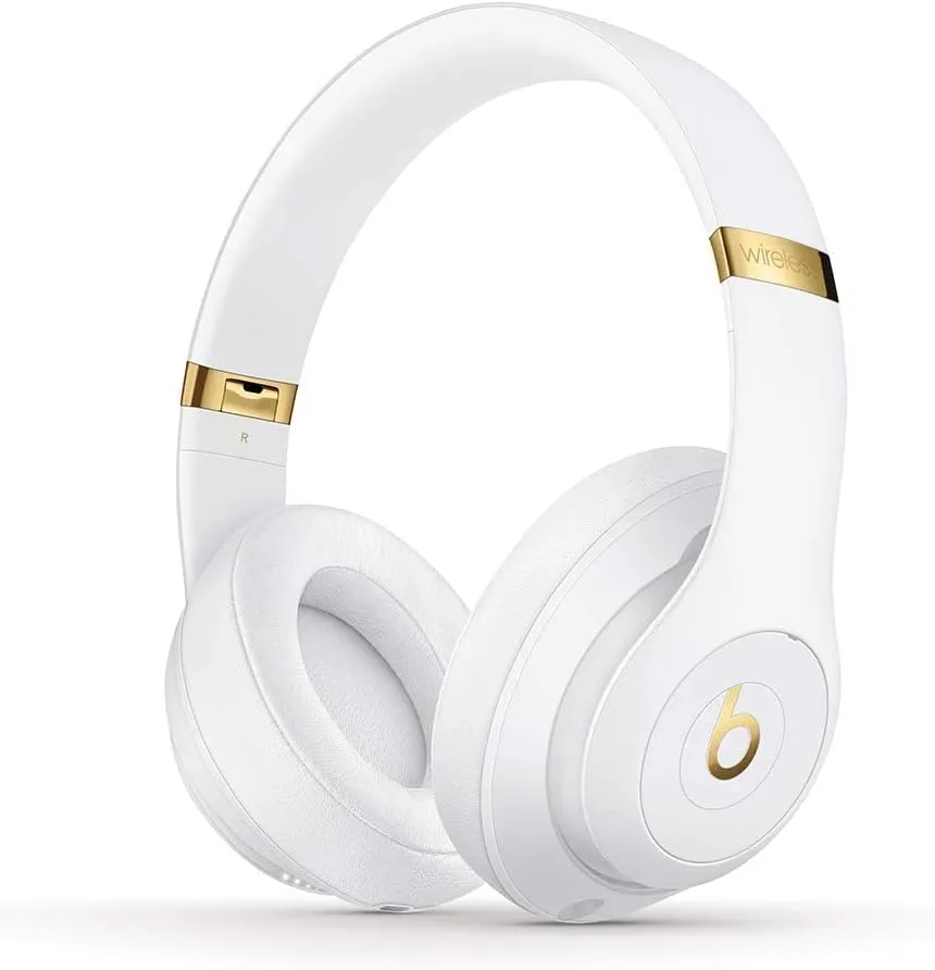 Beats by Dr. Dre - Studio3 Wireless Headphones - White (2020) - MX3Y2LL/A (Renewed)