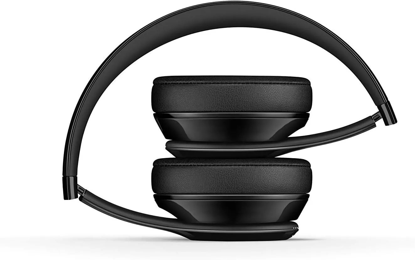 Beats Solo3 Wireless On-Ear Headphones - Gloss Black (Renewed)