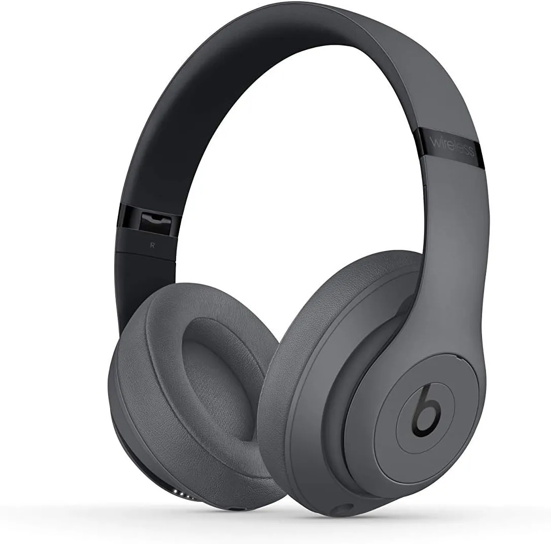 Beats Studio3 Wireless Headphones - Gray (Renewed)