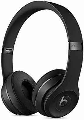 Beats Solo3 Wireless On-Ear Headphones - Black (Renewed)