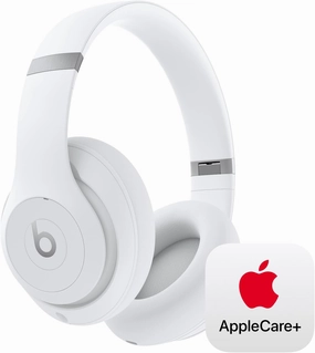 Beats Studio Pro - Bluetooth Noise Cancelling Headphones with 20W Power Adapter - Matte White