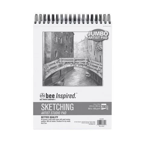 Bee Paper "Bee Inspired" Sketching Pad 9x12"