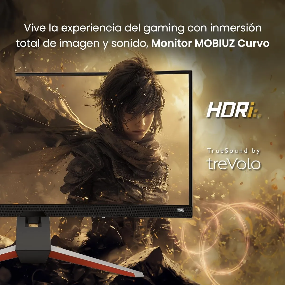 BenQ MOBIUZ EX3410R Curved Gaming Monitor 34" 2K 1440p 144Hz 1ms w/Remote | HDRi | 1000R | Color Optimizer | Freesync Premium Pro | Eye-Care | Height, Swivel & Tilt | 2.1ch w/ 5w Sub | USB Hub