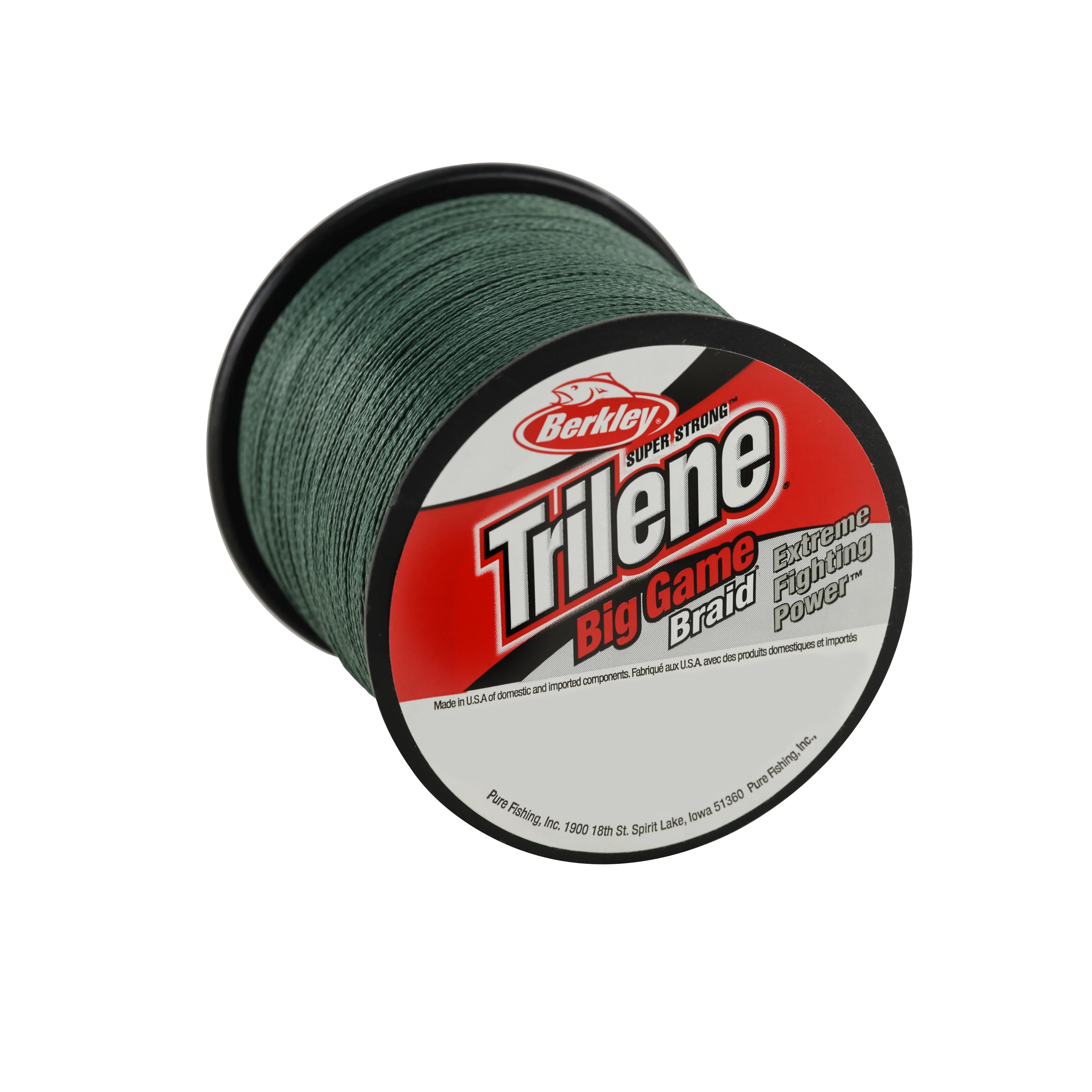 Berkley Big Game Braid Superline, 20lb Braided Fishing Line