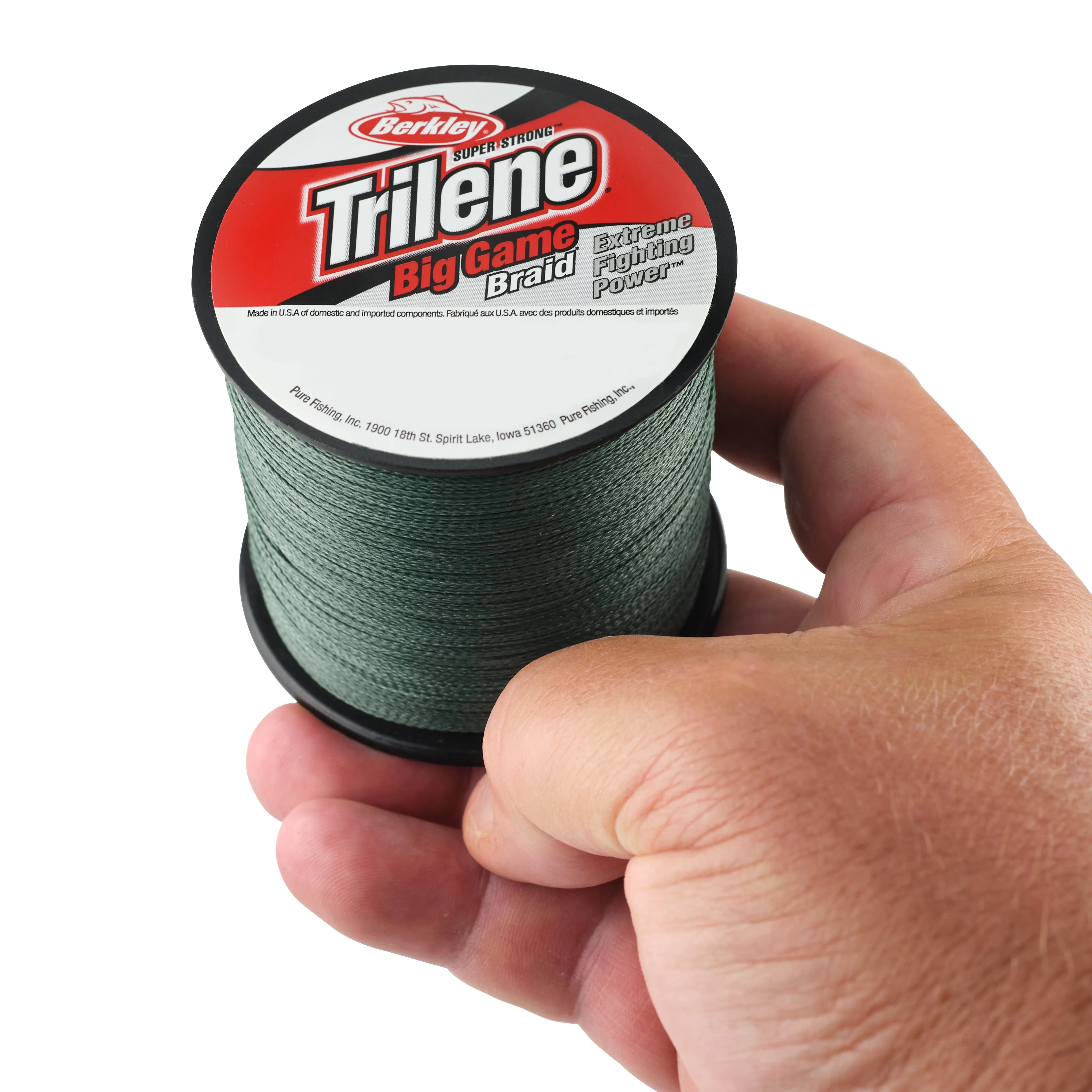 Berkley Big Game Braid Superline, 20lb Braided Fishing Line