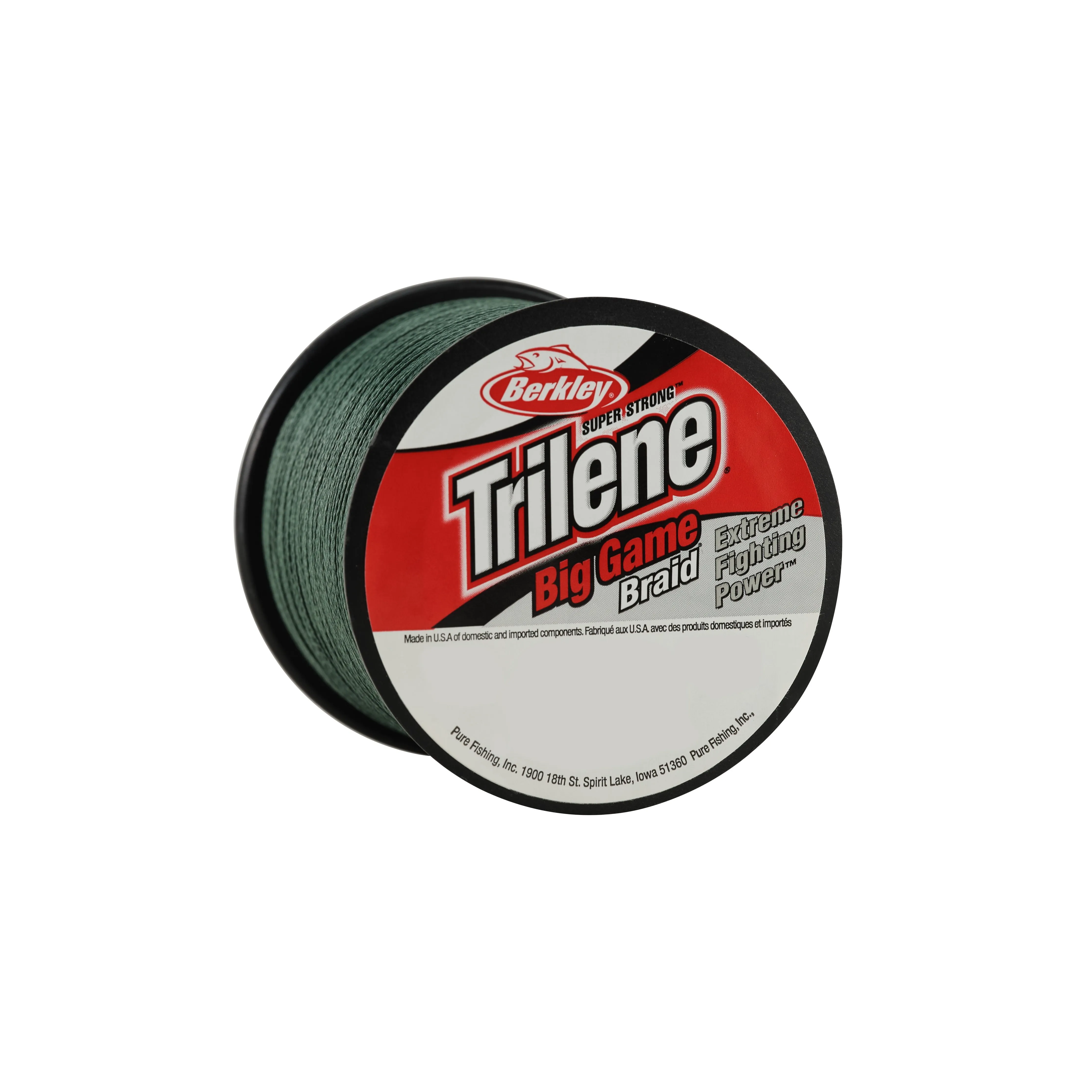 Berkley Big Game Braid Superline, 20lb Braided Fishing Line