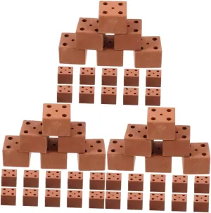 BESPORTBLE 2sets 20pcs Miniature Bricks for DIY Micro Landscape Decoration Creative Building Accessories for Table Scenery Model Makers 20pcs*2