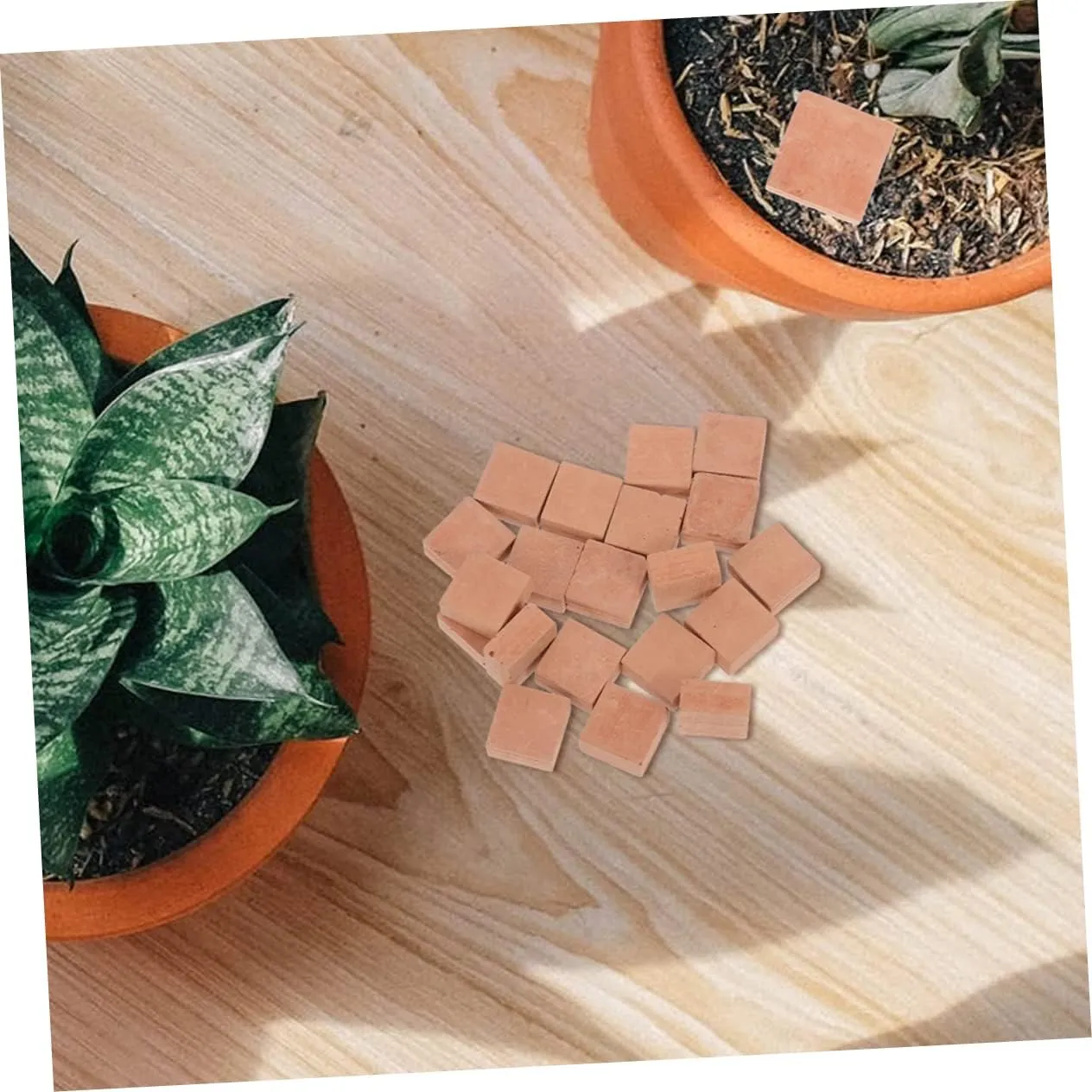 BESPORTBLE 4sets 40pcs Miniature for DIY Micro Landscaping Square Shape Simulated Brick Models for Handmade Layouts and Creative Decor Playtime 40pcs*4