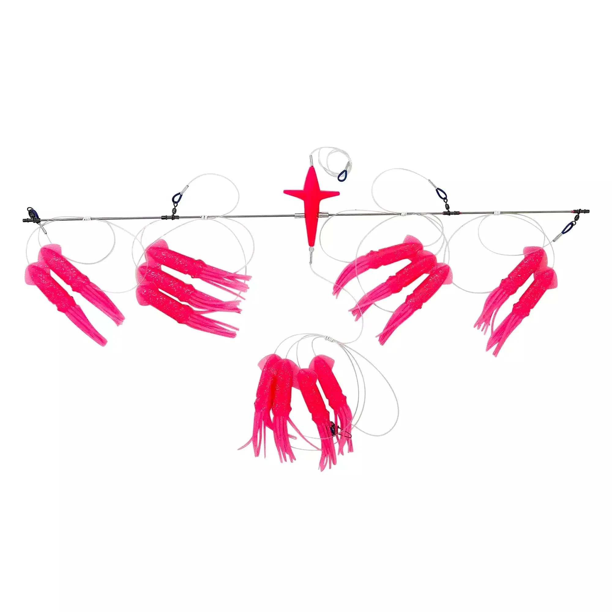 Black Pete Bulb Squid Spreader Bar